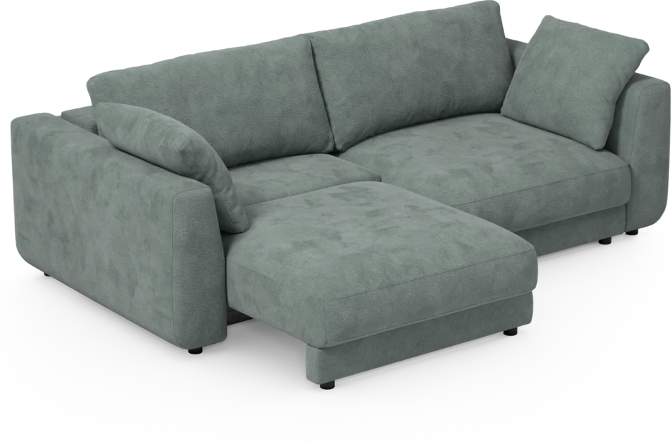 Amie - Bäddsoffa 3-sits - Blå