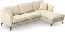 Eden - 2,5-sits soffa med schäslong - Beige