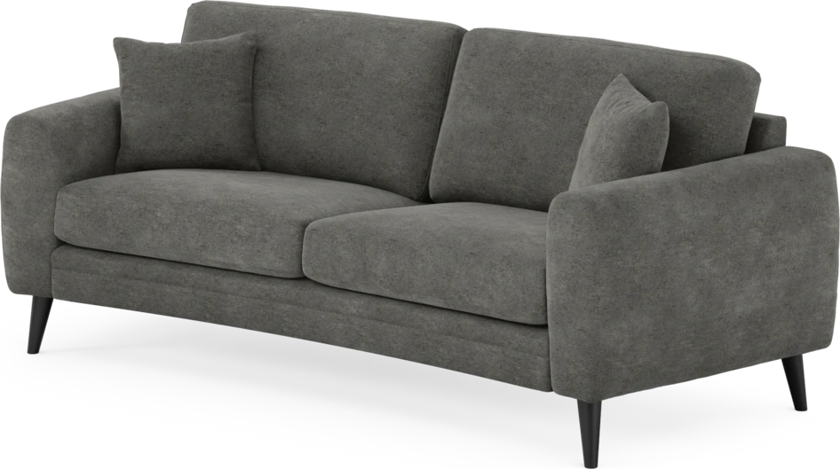 Eden - 2,5-sits soffa svängd - Grå