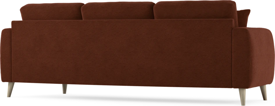 Eden - 3-sits soffa svängd - Orange