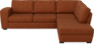 Friday - 2,5-sits soffa med divan höger - Orange