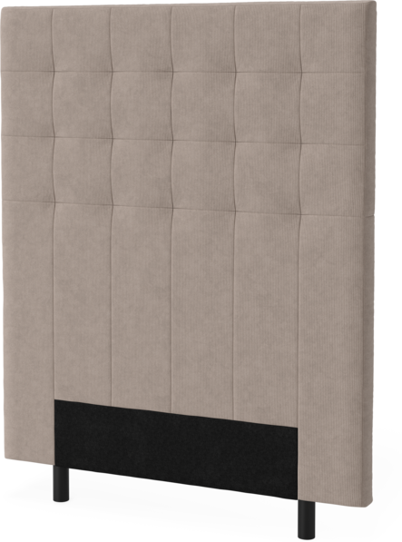 Wave - Sänggavel, 90-210 cm - Beige