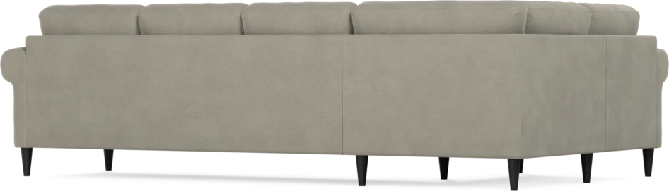 Eden - Hörnsoffa, 1+3-sits - Brun