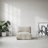 Free - 1,5-sits utan armstöd - Beige
