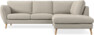 Madison - 2-sits soffa med divan höger - Beige