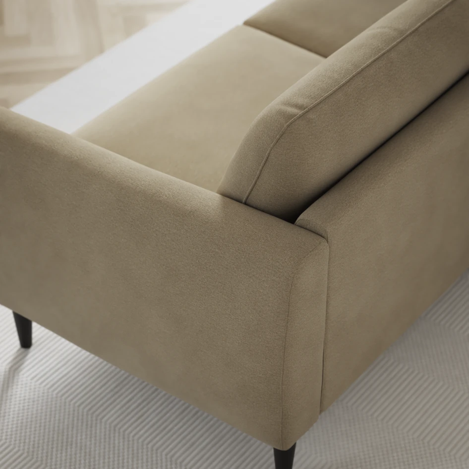Bridge - Hörnsoffa, 3+2-sits med schäslong vänster - Beige
