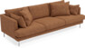 Harper - 4-sits soffa - Brun