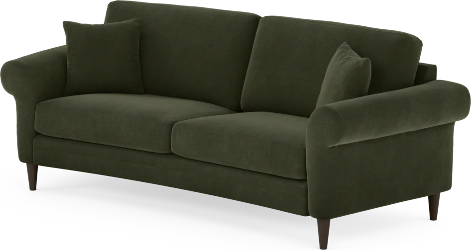 Eden - 2,5-sits soffa svängd - Grön