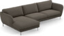 Madison Lux - 3-sits soffa med schäslong vänster - Beige