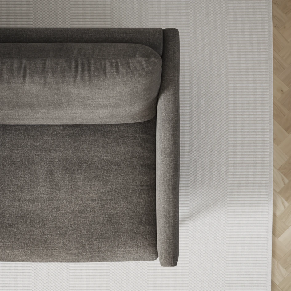 Madison - 2-sits soffa med divan vänster och schäslong höger - Grå