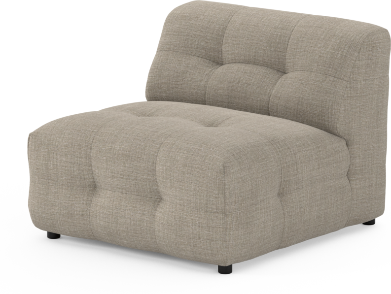 Bella - 1-sits utan armstöd - Beige