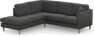 Eden - 2-sits soffa med divan - Grå