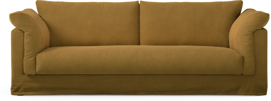 Cherrie Klädsel - Klädsel till 3-sits soffa, hel dyna - Orange