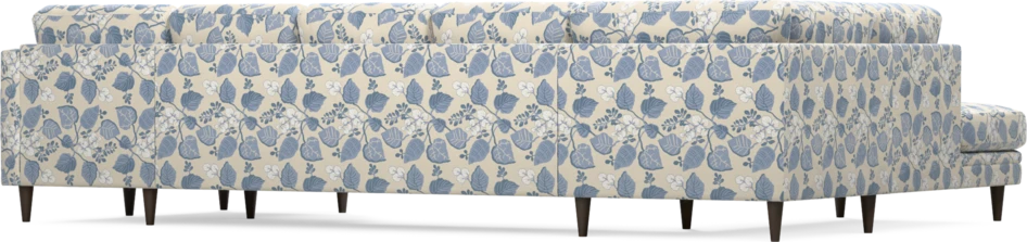 Eden - 3-sits soffa med divan vänster och schäslong höger - Flerfärgad