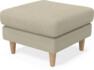 Eden - Fotpall - Beige