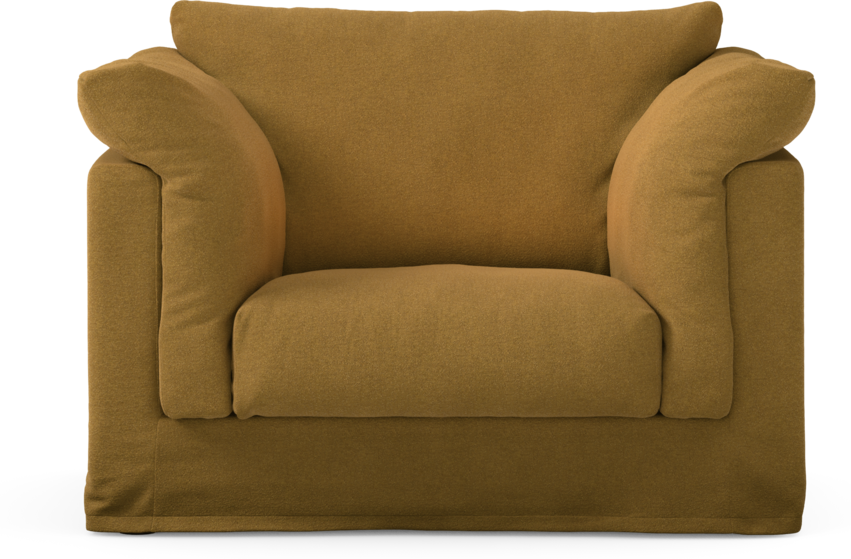 Cherrie - Fåtölj med kappa - Orange