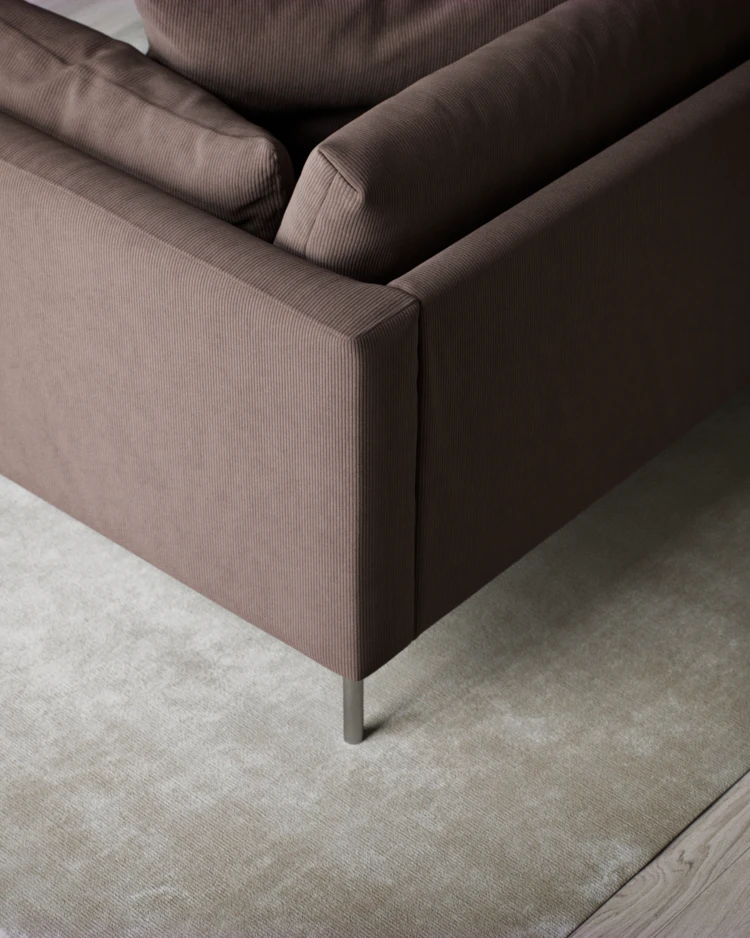 Harper - 3-sits soffa, hel dyna - inspiration