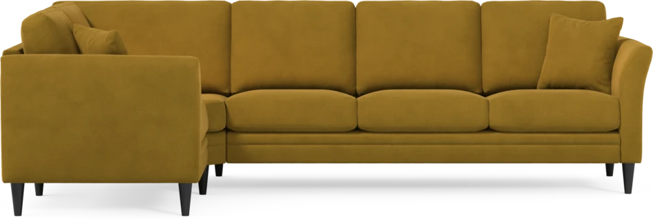 Eden - Hörnsoffa, 1+3-sits - Gul