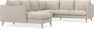 Madison - Hörnsoffa med schäslong vänster - Beige