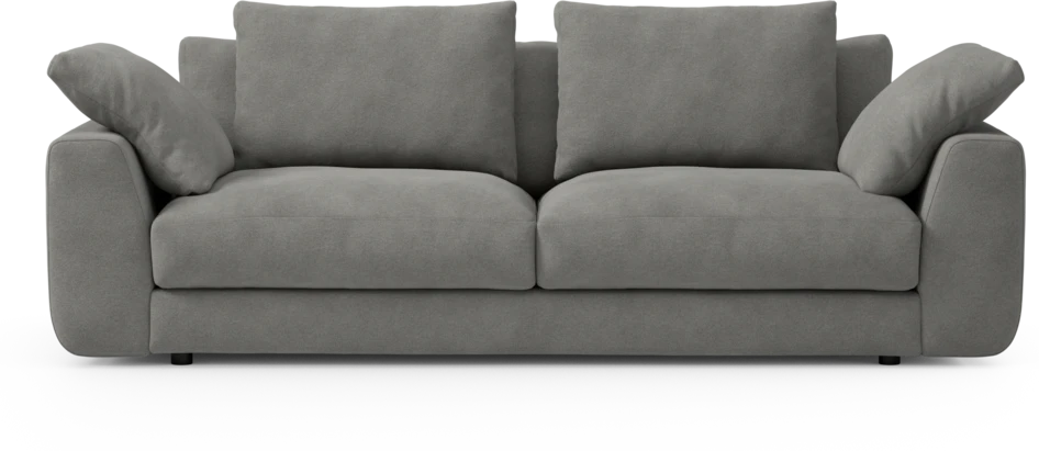 Amie - 3-sits soffa - Grå