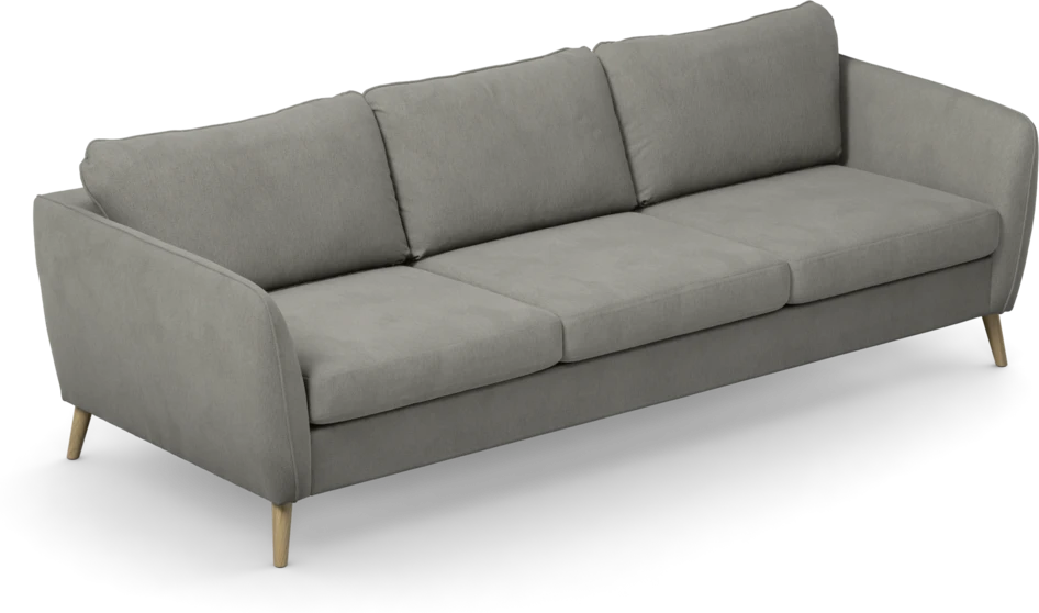 County - 3-sits soffa - Grå