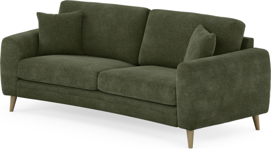 Eden - 2,5-sits soffa svängd - Grön