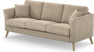 Eden - 3-sits soffa - Brun