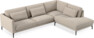 Willow - 3-sits soffa med divan höger, fast klädsel - Beige