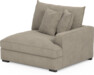 Rossi - 1,5-sits med armstöd höger - Beige