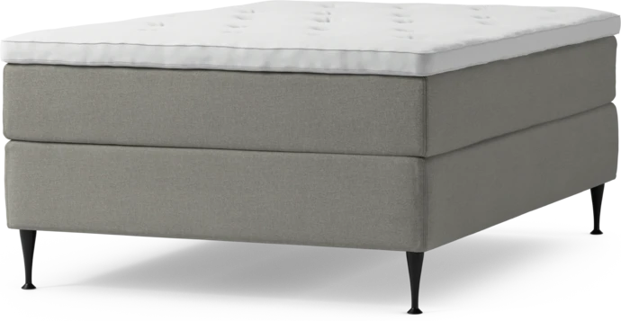 Delux Exclusive, Kontinentalsäng, enkelsäng 140 cm med bäddmadrass och sängben