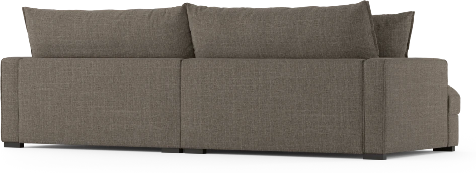 Rossi - 4-sits soffa - Brun