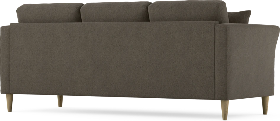 Eden - 3-sits soffa - Brun
