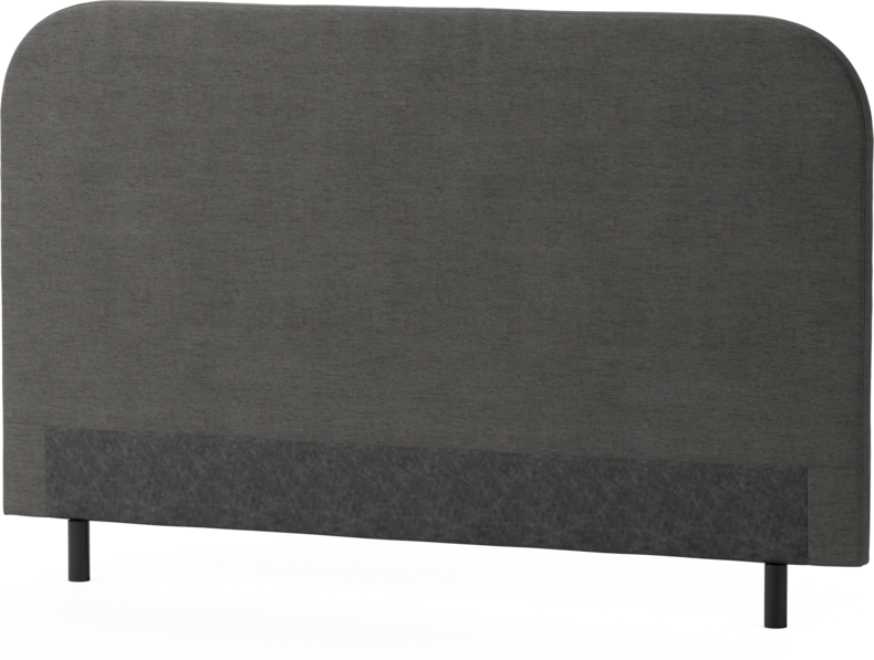 Delux Rundad - Sänggavel, 90-210 cm - Grå