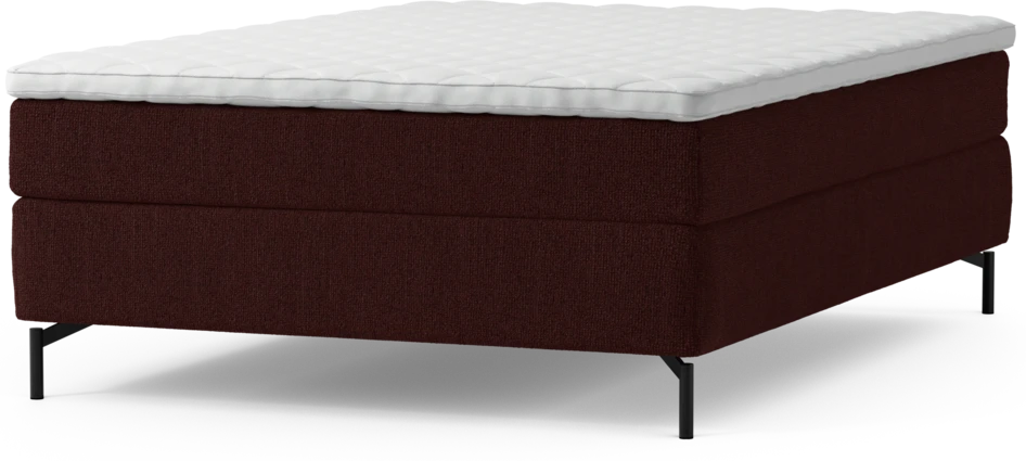 Delux Sense - Kontinentalsäng, enkelsäng 140 cm med bäddmadrass och sängben