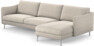 Madison - 3-sits soffa med schäslong höger - Beige