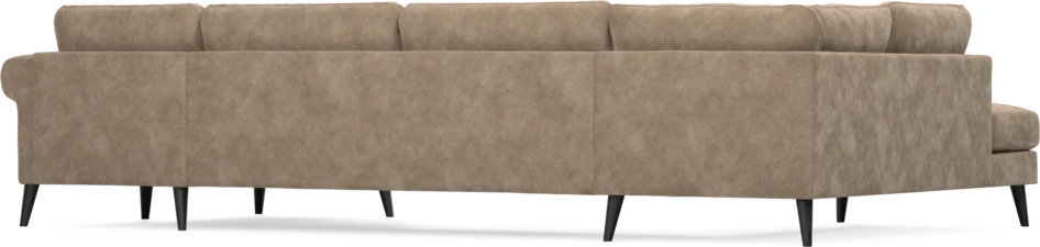 Bridge - 3-sits soffa med divan vänster och schäslong höger - Beige