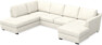 Friday - 3-sits soffa med divan vänster och schäslong höger - Vit