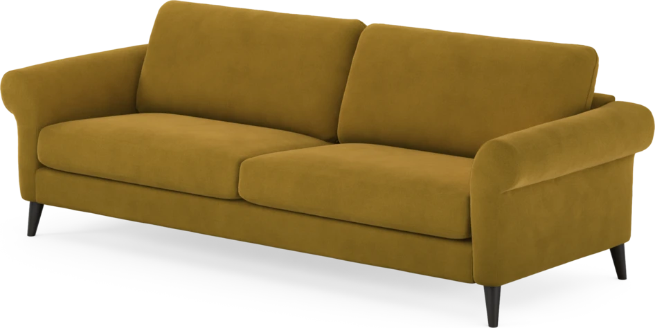 Bridge - 4-sits soffa - Gul