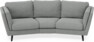Madison - 3-sits soffa svängd, 70 cm - Grå