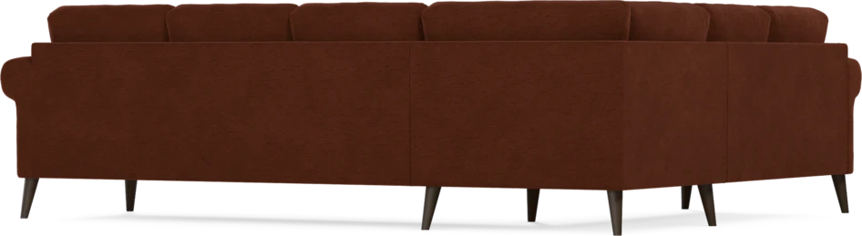 Eden - Hörnsoffa, 2+3-sits - Orange