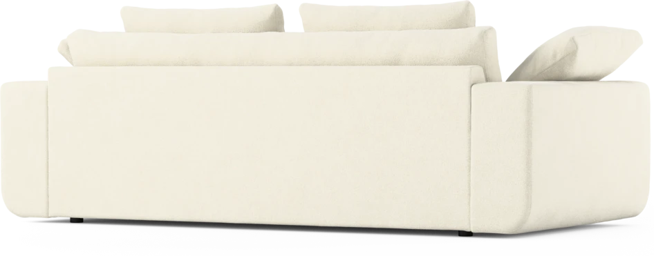 Amie - 3-sits soffa - Vit