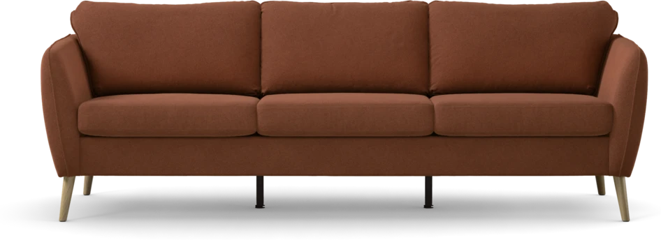 County - 3-sits soffa - Orange