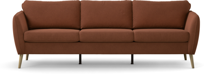 County - 3-sits soffa - Orange