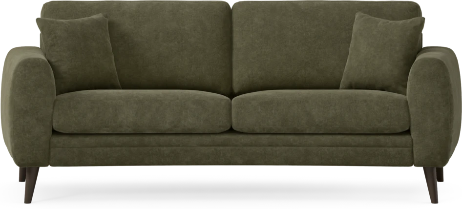 Eden - 2,5-sits soffa svängd - Grön