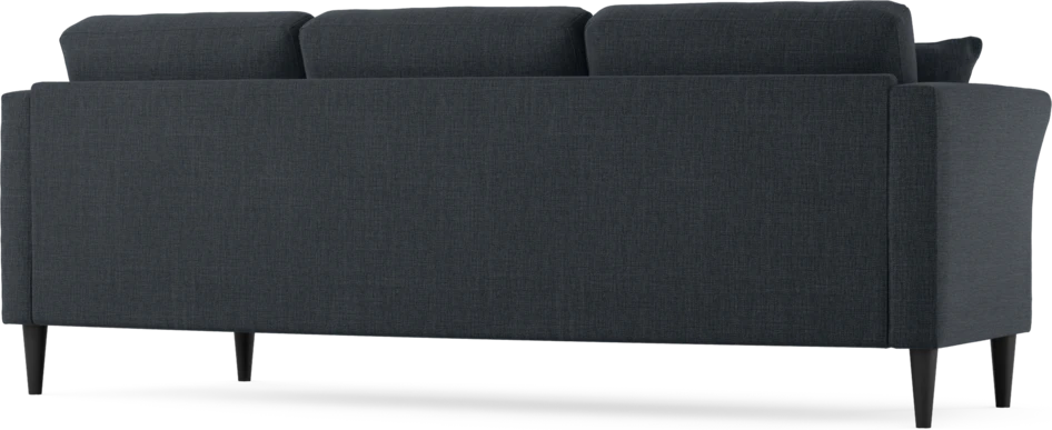 Eden - 3-sits soffa svängd - Blå
