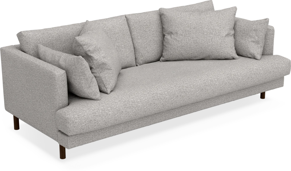 Harper - 3-sits soffa, hel dyna - Vit