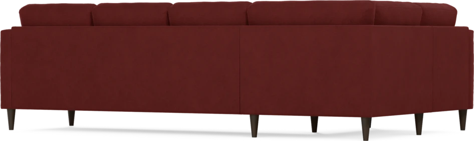 Eden - Hörnsoffa, 1+3-sits - Röd