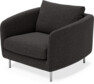 Madison Lux - Fåtölj, 70 cm - Svart