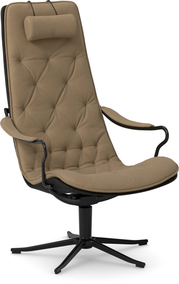 Moore - Fåtölj hög rygg - Beige