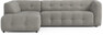 Bella - 3-sits soffa med divan vänster - Grå